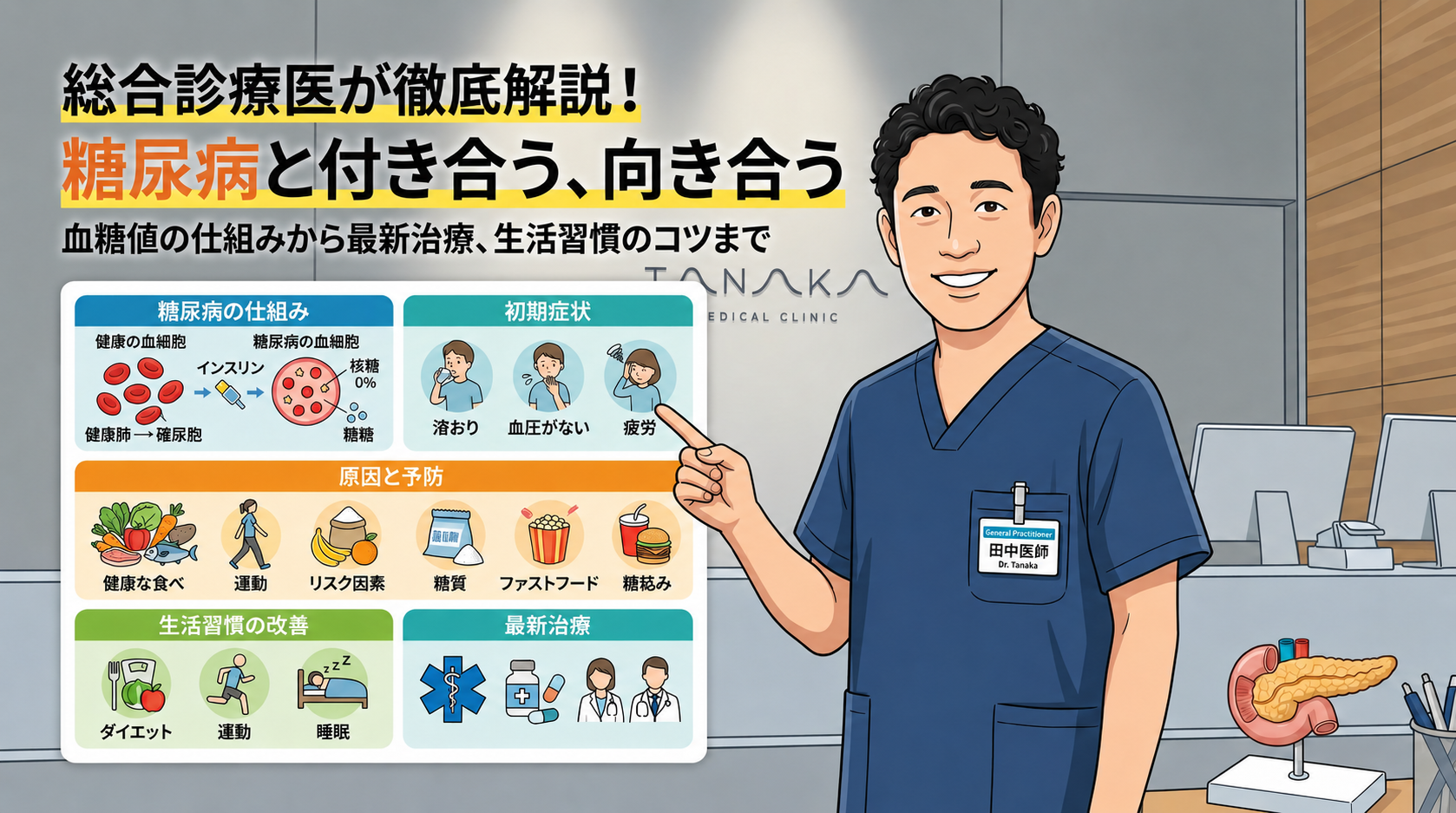 糖尿病とは？原因と治療法をわかりやすく解説